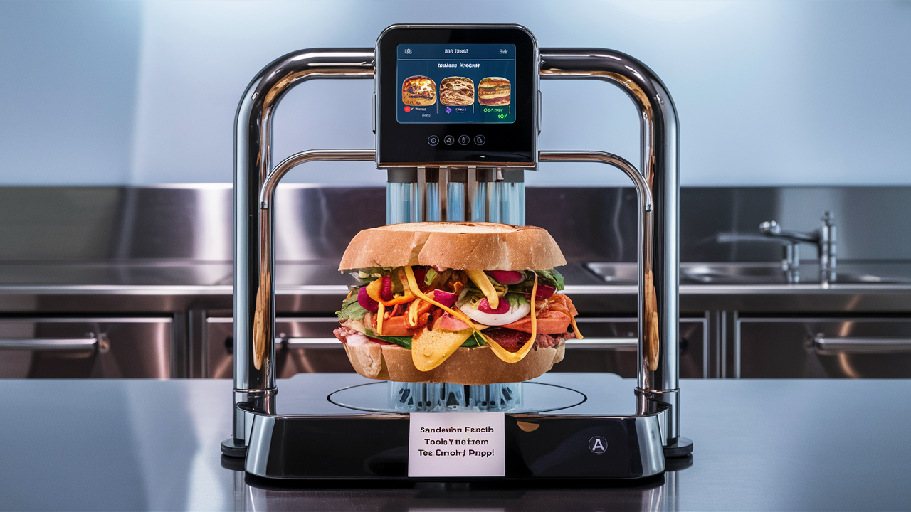 Sandwich News Flash: Tech Takes a Bite Out of Lunch Prep!